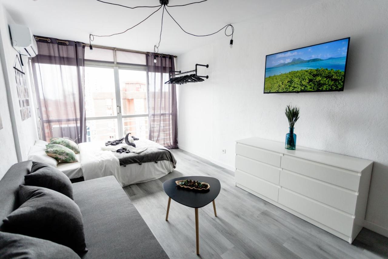 Modern Studio With See And City View Benidorm Exterior foto